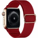Scrunchie Řemínek Apple Watch SE/11/10/9/8/7/6/5/4/3 (42/41/40/38mm) Red