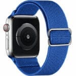 Scrunchie Řemínek Apple Watch SE/11/10/9/8/7/6/5/4/3 (42/41/40/38mm) Royal Blue