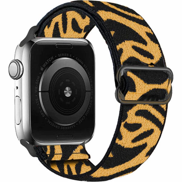 Scrunchie Náramek Apple Watch 41/40/38mm Zebra Yellow