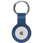Silicone Key Ring Kryt na AirTag Dark Blue