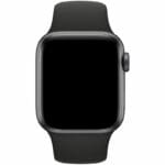 Silikonový Náramek Apple Watch 45/44/42/Ultra Black Large