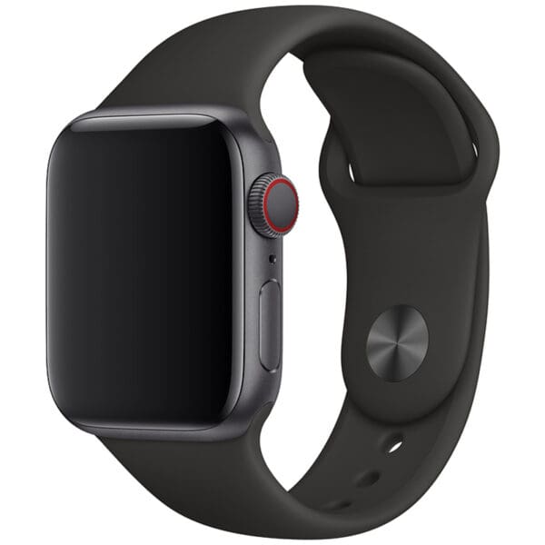 Silikonový Náramek Apple Watch 45/44/42/Ultra Black Large
