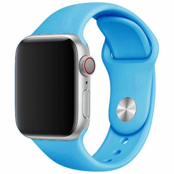 Silikonový Náramek Apple Watch 45/44/42/Ultra Blue Large