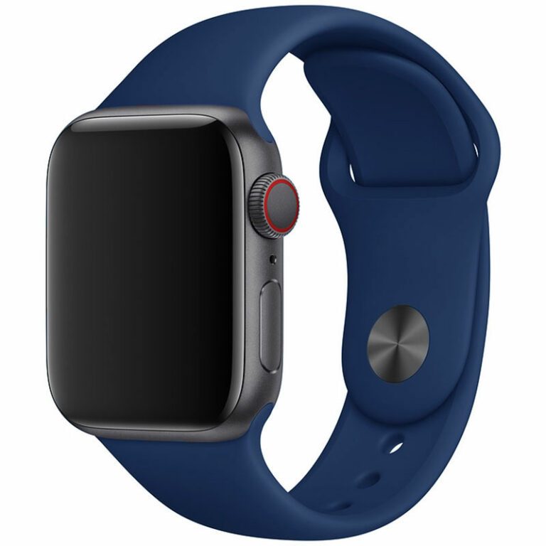 Silikonový Náramek Apple Watch 45/44/42/Ultra Cobalt Blue Large