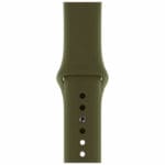 Silikonový Náramek Apple Watch 45/44/42/Ultra Deep Olive Large
