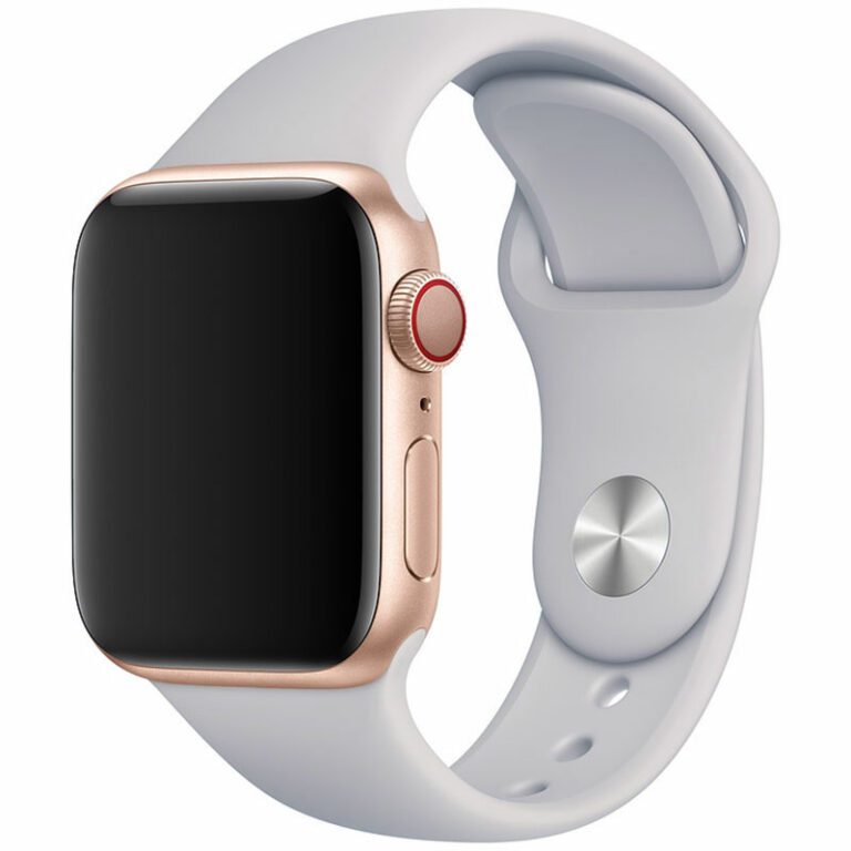 Silikonový Náramek Apple Watch 45/44/42/Ultra Fog Large