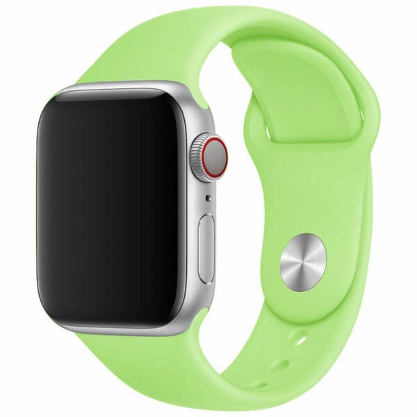 Silikonový Náramek Apple Watch 45/44/42/Ultra Green Large