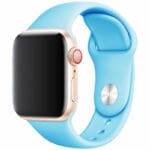 Silikonový Náramek Apple Watch 45/44/42/Ultra Light Blue Large