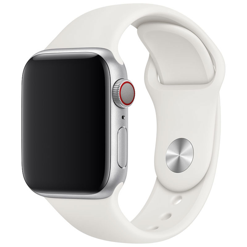 Silikonový Náramek Apple Watch 45/44/42/Ultra Light White Large