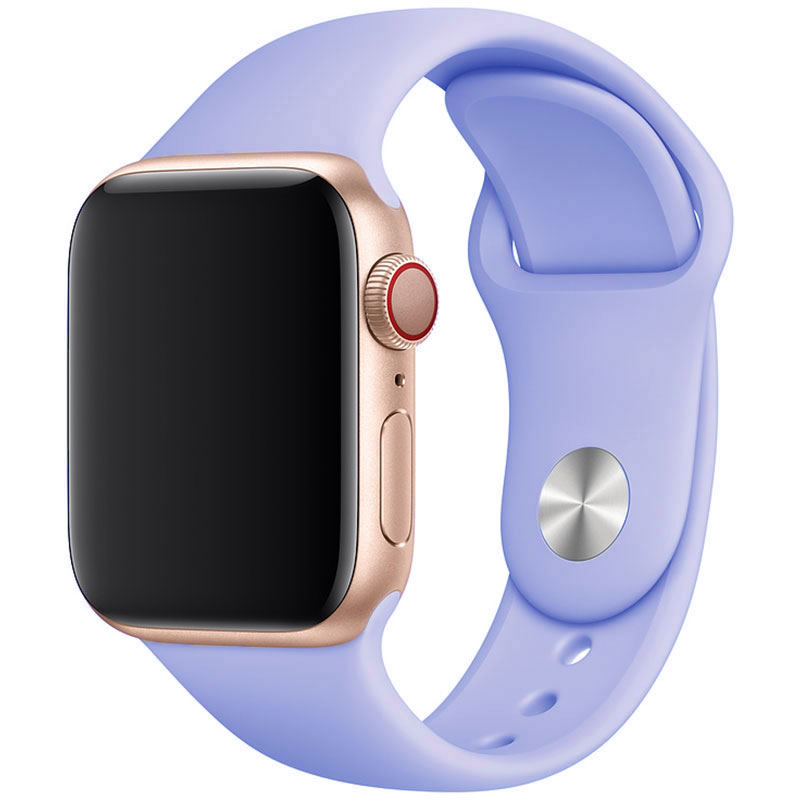 Silikonový Náramek Apple Watch 45/44/42/Ultra Lilac Large