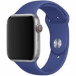 Silikonový Řemínek Apple Watch SE/11/10/9/8/7/6/5/4/3/Ultra 1/2/3 (44/45/46/49mm) Linen Blue