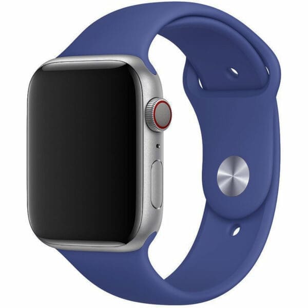 Silikonový Náramek Apple Watch 45/44/42/Ultra Linen Blue Large