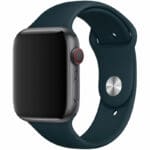 Silikonový Náramek Apple Watch 45/44/42/Ultra Mallard Green Large