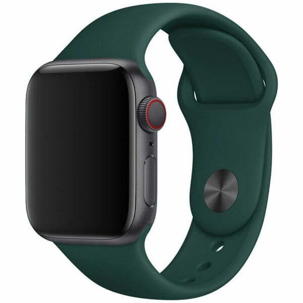 Silikonový Náramek Apple Watch 45/44/42/Ultra Pacific Green Large