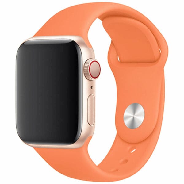 Silikonový Náramek Apple Watch 45/44/42/Ultra Papaya Large