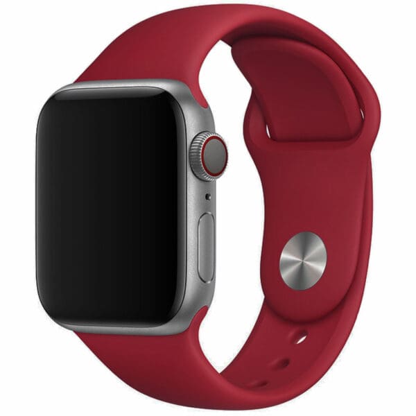 Silikonový Náramek Apple Watch 45/44/42/Ultra Rose Red Large