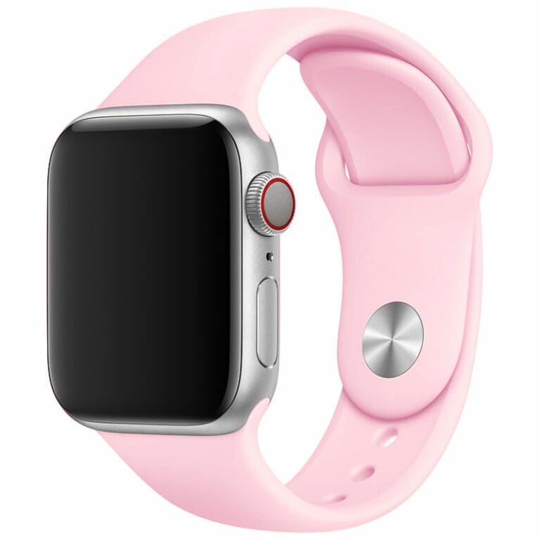 Silikonový Náramek Apple Watch 45/44/42/Ultra Spanish Pink Sand Large