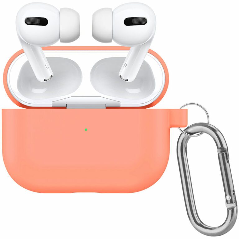 Silikonový Kryt Airpods Pro Papaya