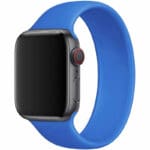 Silikonovy Solo Loop Náramek Apple Watch 45/44/42/Ultra Capri Blue
