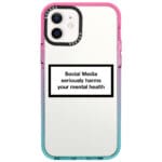 Social Media Seriously Harms Our Mental Health Kryt iPhone 12/12 Pro