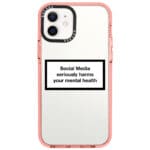 Social Media Seriously Harms Our Mental Health Kryt iPhone 12/12 Pro
