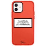Social Media Seriously Harms Our Mental Health Kryt iPhone 12/12 Pro