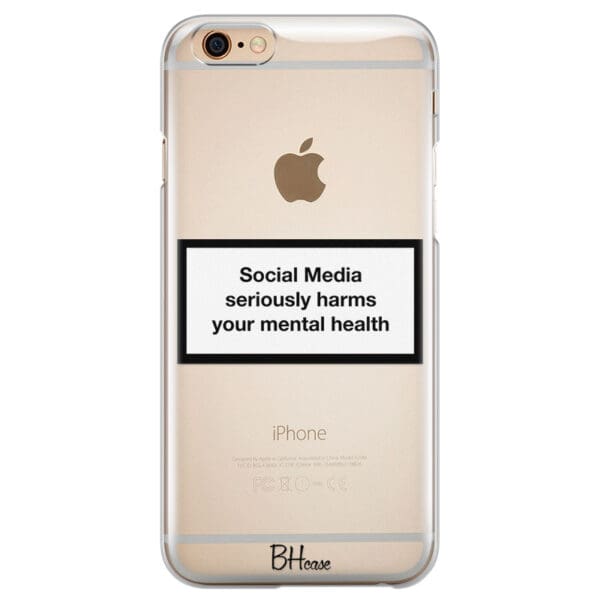 Social Media Seriously Harms Our Mental Health Kryt iPhone 6 Plus/6S Plus