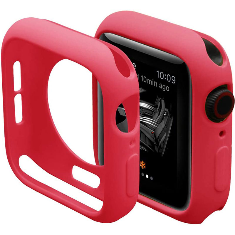 Soft Silikonový Kryt pro Apple Watch Red