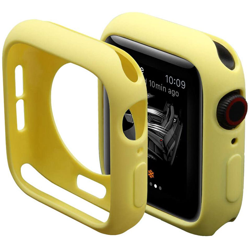 Soft Silikonový Kryt pro Apple Watch Yellow