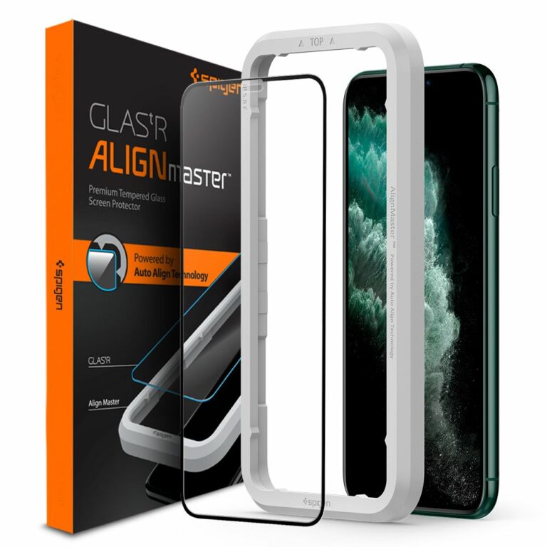 Spigen Alm Glass Fc iPhone 11 Pro Max Black