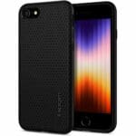 Spigen Liquid Air Black Kryt iPhone 7/8/SE 2020/SE 2022