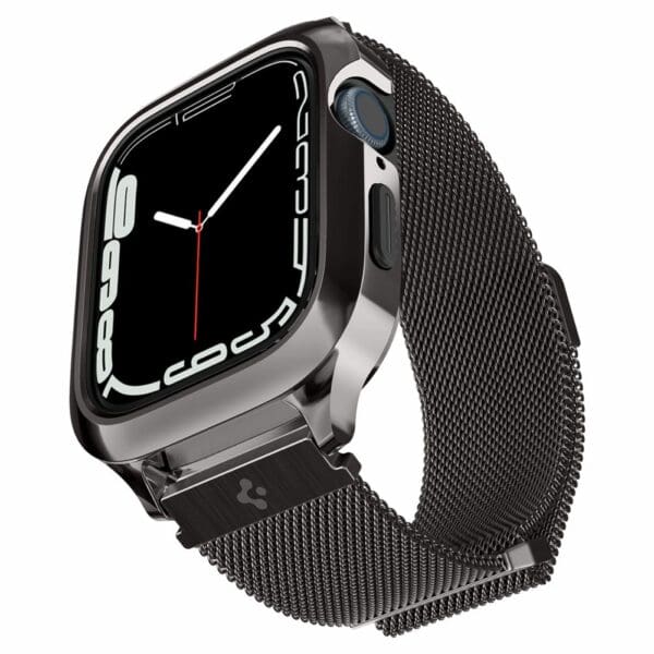 Spigen Metal Fit pro Apple Watch 4 / 5 / 6 / 7 / 8 / Se (44 / 45 Mm) Graphite