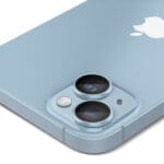Spigen Optik.tr EZ FIT Camera Protector Ochranné Sklo iPhone 14/14 Plus Blue (2 Pack)