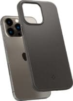 Spigen Thin Fit Gunmetal Kryt iPhone 14 Pro Max