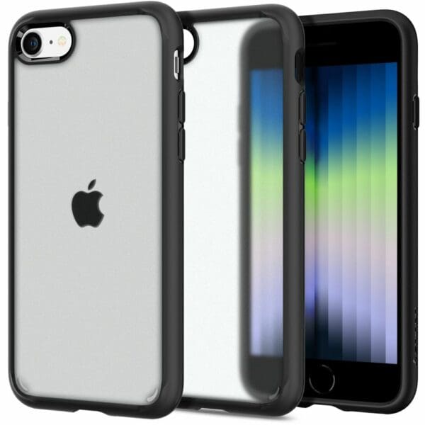 Spigen Ultra Hybrid Frost Black Kryt iPhone 7/8/SE 2020/SE 2022