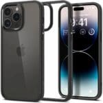 Spigen Ultra Hybrid Matte Black Kryt iPhone 14 Pro