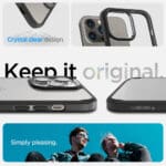 Spigen Ultra Hybrid Matte Black Kryt iPhone 14 Pro Max