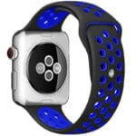 Sport Náramek Apple Watch 45/44/42/Ultra Black/Blue Large