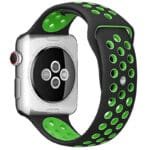 Sport Náramek Apple Watch 45/44/42/Ultra Black/Green Large