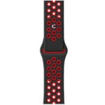 Sport Náramek Apple Watch 45/44/42/Ultra Black/Red Large