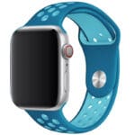 Sport Řemínek Apple Watch SE/11/10/9/8/7/6/5/4/3/Ultra 1/2/3 (44/45/46/49mm) Blue/Light Blue