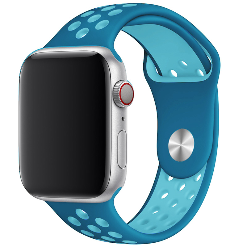 Sport Náramek Apple Watch 45/44/42/Ultra Blue/Light Blue Large