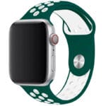 Sport Náramek Apple Watch 45/44/42/Ultra Ink Green/White Large