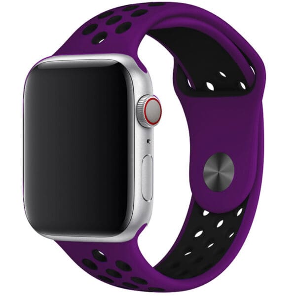 Sport Náramek Apple Watch 45/44/42/Ultra Purple/Black Large