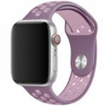 Sport Řemínek Apple Watch SE/11/10/9/8/7/6/5/4/3 (42/41/40/38mm) Purple/Gray