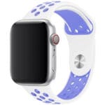 Sport Řemínek Apple Watch SE/11/10/9/8/7/6/5/4/3/Ultra 1/2/3 (44/45/46/49mm) White/Lavender