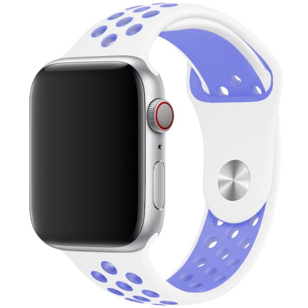 Sport Náramek Apple Watch 45/44/42/Ultra White/Lavender Large