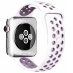 Sport Náramek Apple Watch 45/44/42/Ultra White/Light Purple Large
