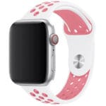 Sport Náramek Apple Watch 45/44/42/Ultra White/Pink Large