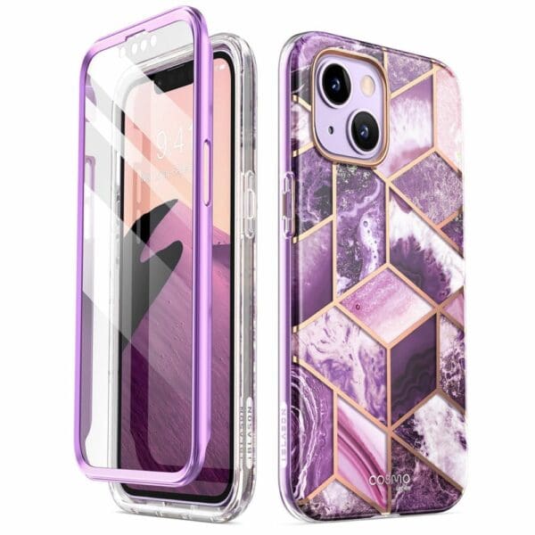 Supcase Cosmo Marble Purple Kryt iPhone 14 Plus